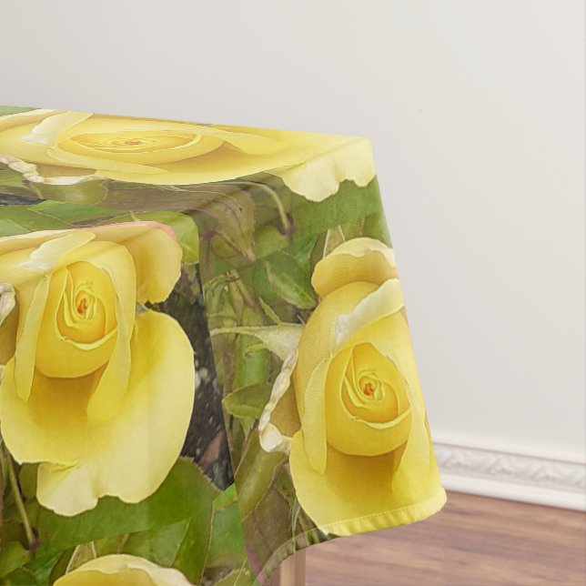 Nappe Rosebud jaune (In Situ)