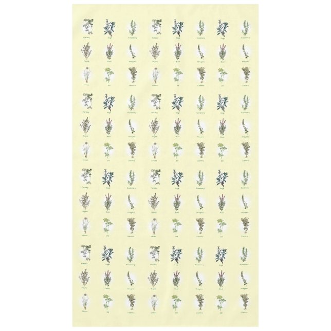 Nappe Rosemary de la tige de persil et Herbes de thym (Devant)