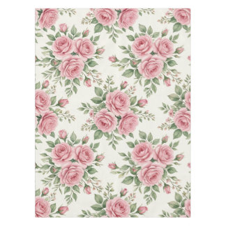 Nappe Roses Florales Aquarelle Rose Vintage Sans Couture