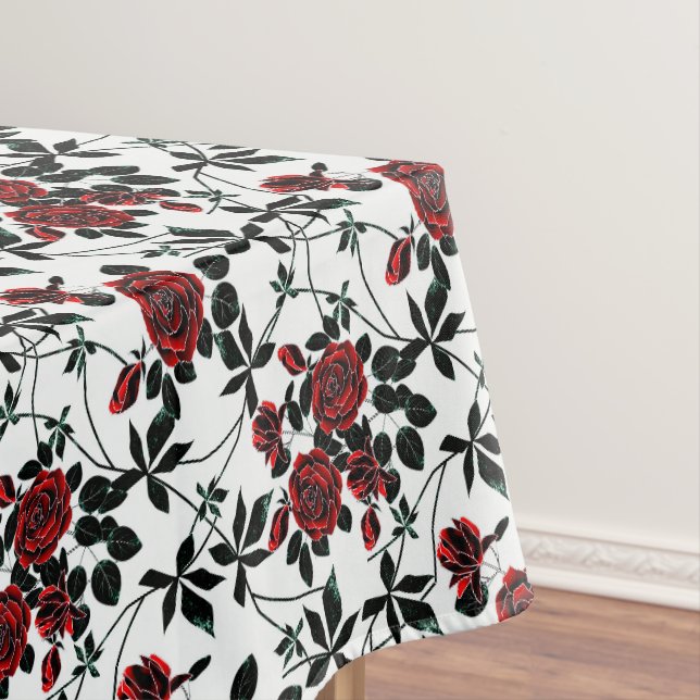 Nappe Roses rouges . (In Situ)