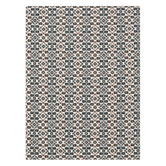 Nappe Rottweiler Floral Geometric Pattern