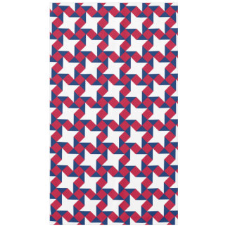 Nappe Rouge, blanc et bleu Juillet quatrième Motif de pa