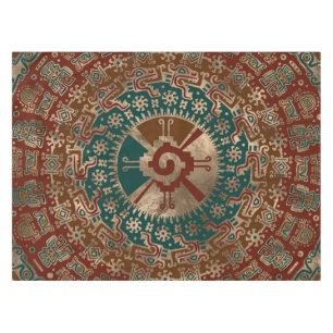 Nappe Rouge et Teal d'or de Hunab Ku