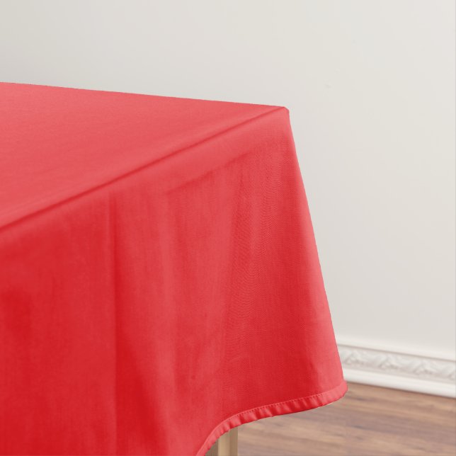 Nappe Rouge, rouge vif, couleur unie (In Situ)