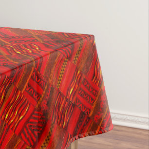 Nappe Rouge vrai de Kente