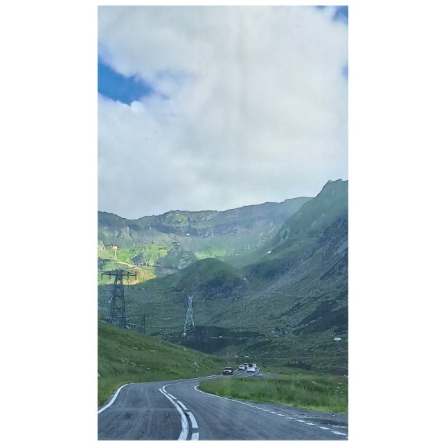 Nappe Route de Transfagarasan – Impression de la montagn (Devant)