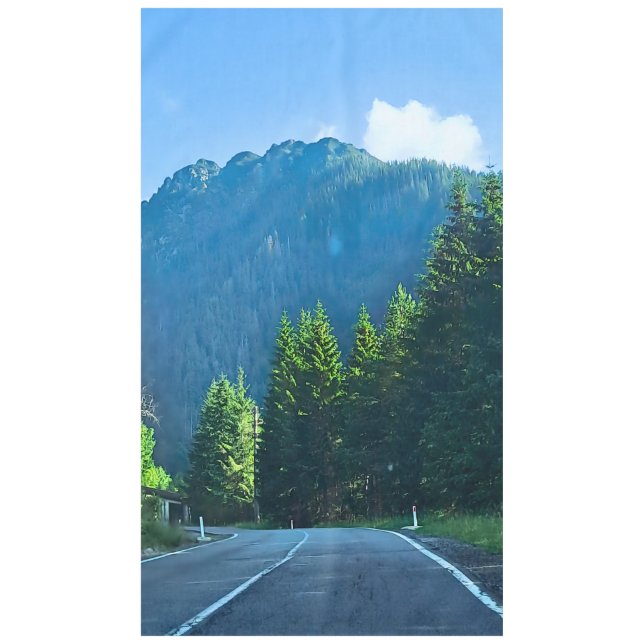 Nappe Route forestière des Carpates – Impression de mont (Devant)