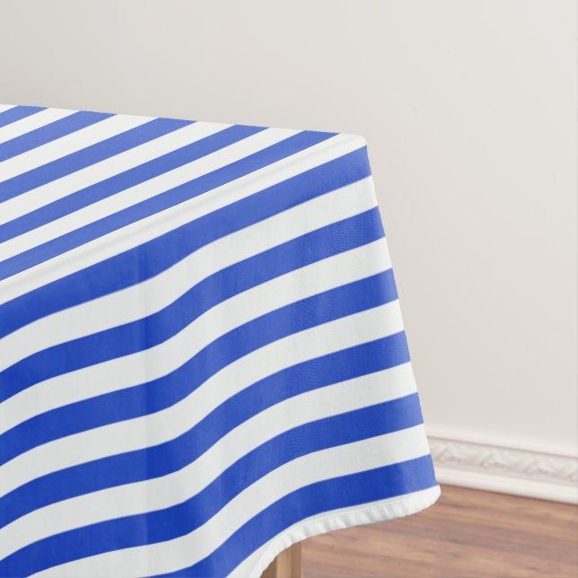 Nappe Royal Blue Combination Stripes par Shirley Taylor (In Situ)