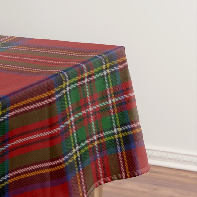 Nappe Royal Stewart Tartan Plaid traditionnel (In Situ)
