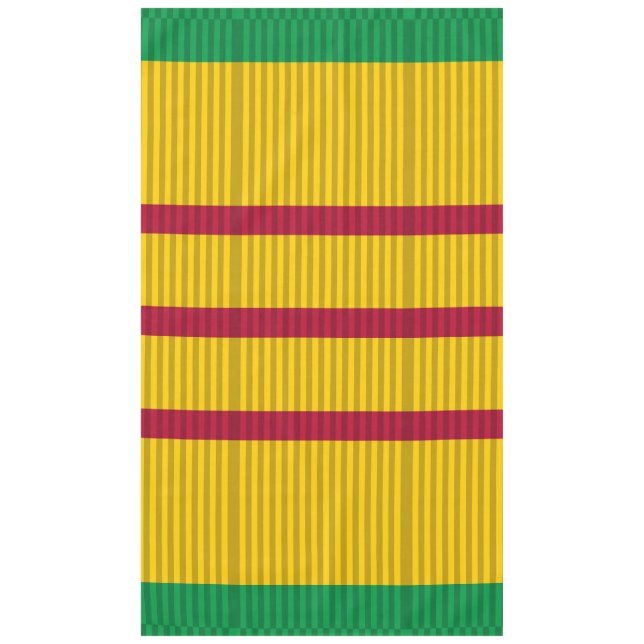 Nappe Ruban de la médaille du service au Vietnam (Devant)
