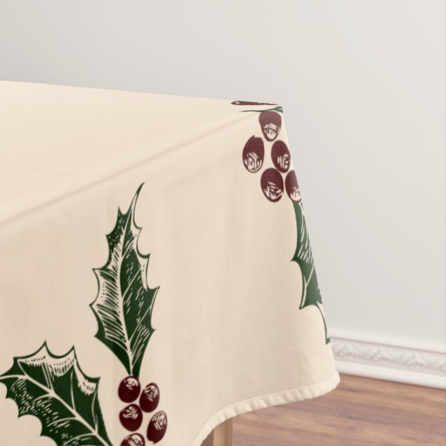 Nappe Rustique 1876 Joyeux Noël (In Situ)