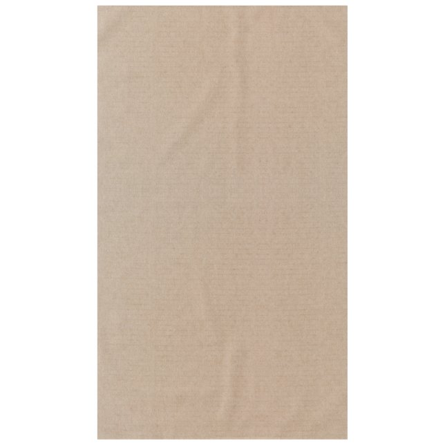 Nappe Rustique Kraft papier blanc Modèle personnalisé (Devant)