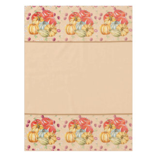 Nappe Saison automnale du Citrouille amusant et des pomm