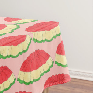 Nappe Salade Gelatin Vintage Retro Diner fêté Dessert