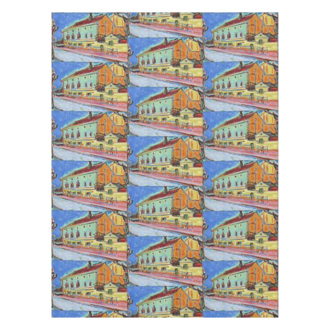 Nappe Salle de danse Kirchner Bellevue Art expressionnis (Devant)