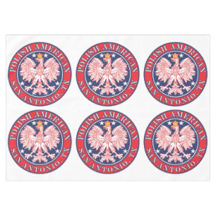 Nappe San Antonia Texas Aigle polonaise américaine