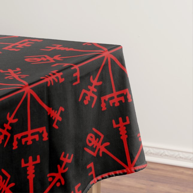 Nappe Sang Rouge Vegvísir (Viking Compass) (In Situ)