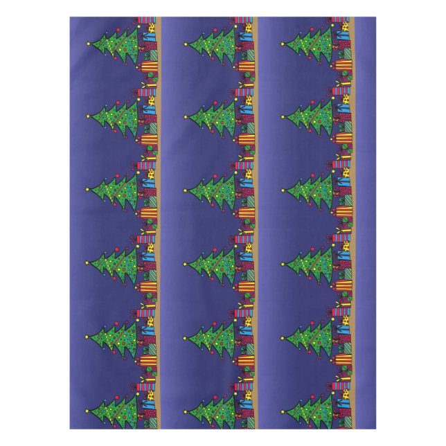 Nappe sapin de Noël (Devant)