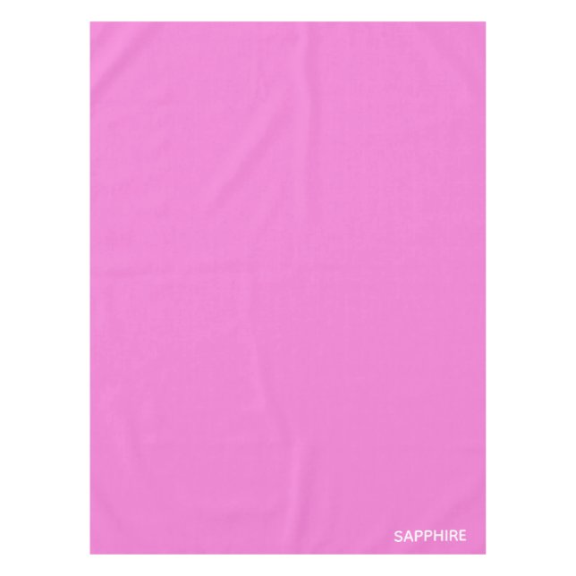 Nappe Sapphire pink colour (Devant)