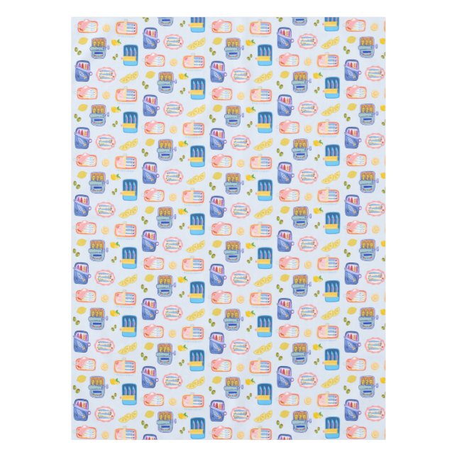 Nappe Sardines and Lemons (Devant)