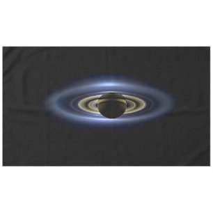 Nappe Saturne Éclipse le Soleil de Cassini Orbiter