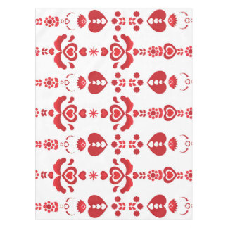 Nappe scandinave de motif de Noël