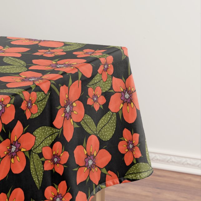 Nappe Scarlet Pimpernel watercolor (In Situ)