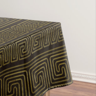 Nappe Scène antique de Sparte Grèce sur le motif grec