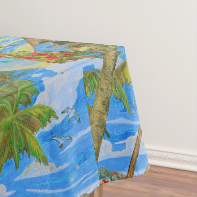 nappe Scène tropicale  (In Situ)