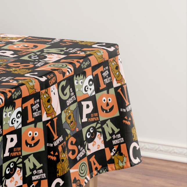 Nappe Scooby-Doo | Motif Halloween (In Situ)