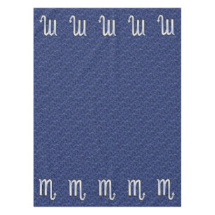 Nappe Scorpio Zodiac Sign on Navy Blue Camo