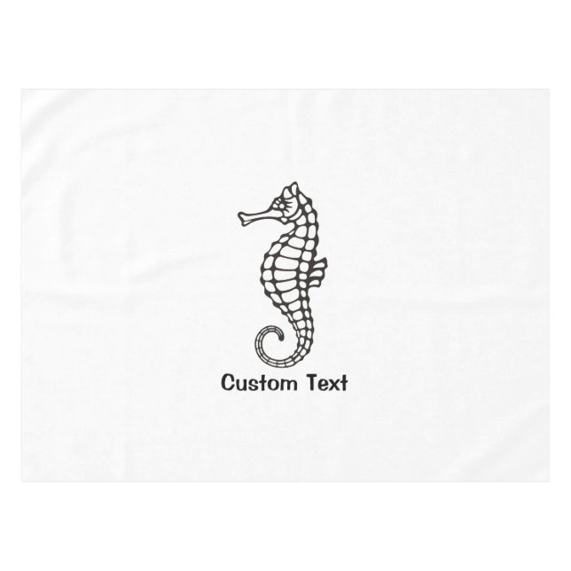 Nappe Seahorse Black (Devant (Horizontal))