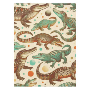 Nappe Seamlees d'alligator vintages