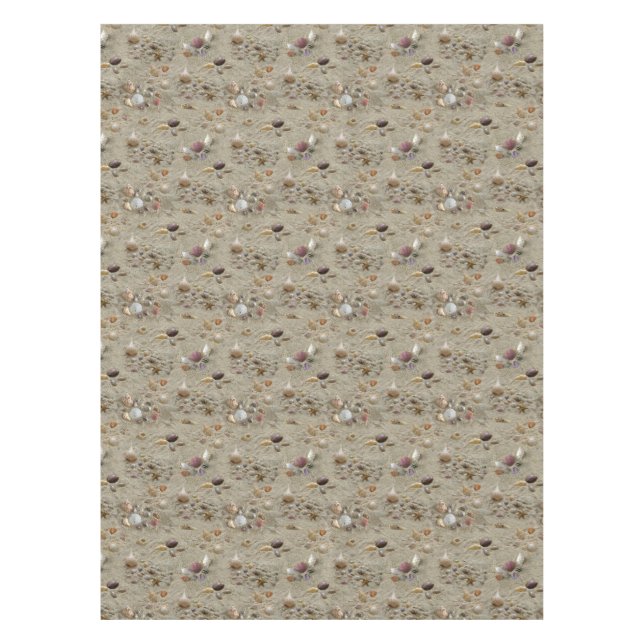 Nappe Seashell à Beach Sand (Devant)