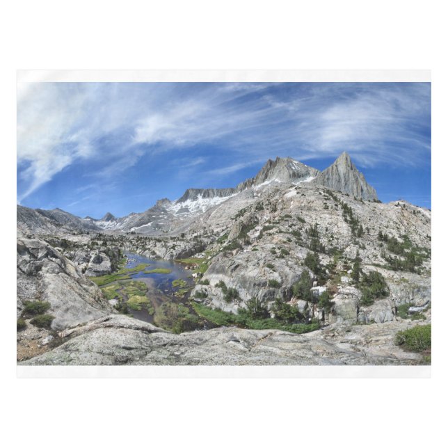 Nappe Sept pignons sur sept pignons Lacs - Sierra (Devant (Horizontal))