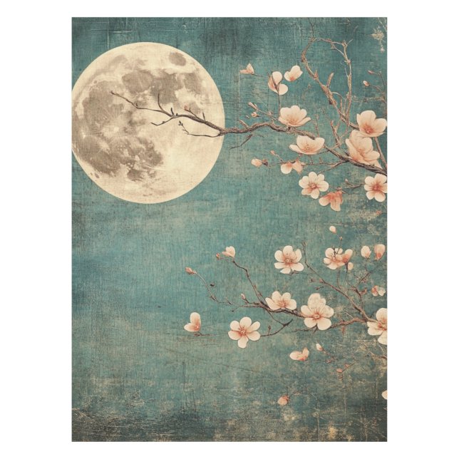 Nappe Sérénité de la fleur de cerisier sur la Lune (Devant)