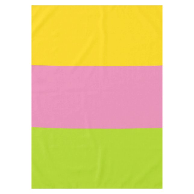 Nappe SEULEMENT COULEUR motif vert jaune + votre backgr. (Devant)