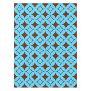 Nappe Shippo bleu et marron