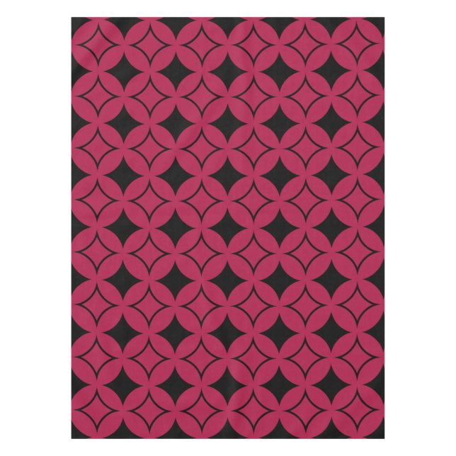 Nappe Shippo rouge et noir (Devant)