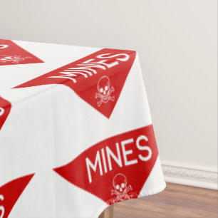 NAPPE SIGNE DE MINES SIGNAGE SYMBOLE