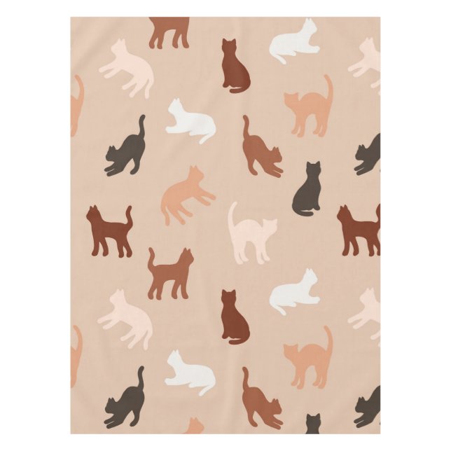 Nappe Silhouette de chat (Devant)