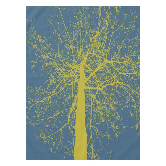 Nappe Silhouette de l'arbre d'automne (Devant)