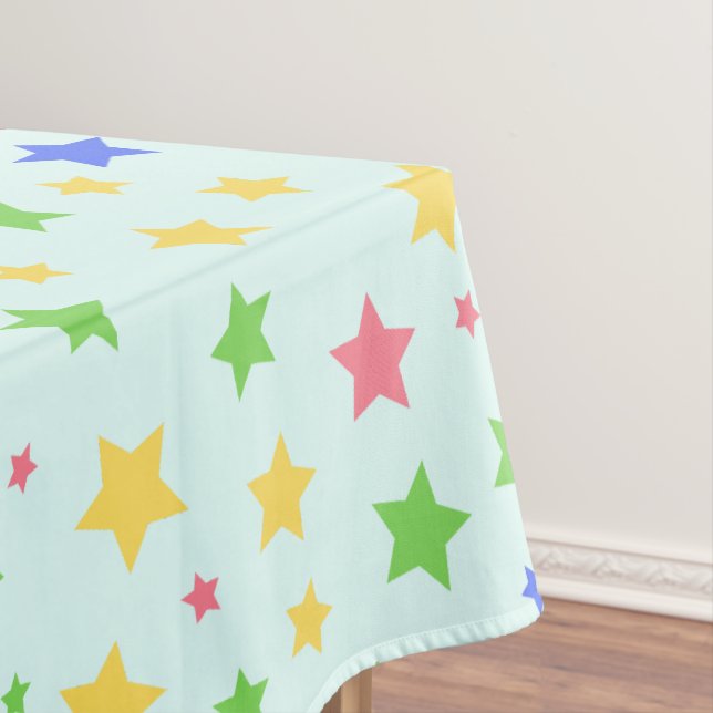 Nappe Simple moderne Pastel Star fête d'anniversaire col (In Situ)