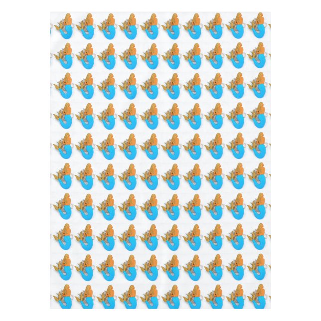 Nappe sirènes à queue bleue (Devant)