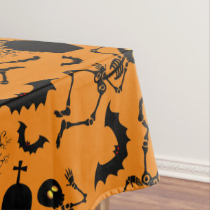 Nappe Skeletons d'Halloween Macabre Dance