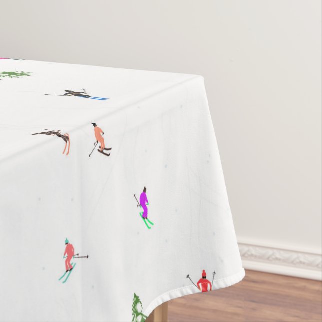 Nappe Skieurs alpins de vacances (In Situ)