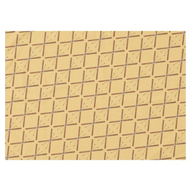 Nappe Skis De Fond Et Polonais (Devant (Horizontal))