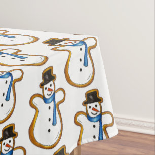 Nappe Snowman Snow Man Winter Sugar Cookie Noël