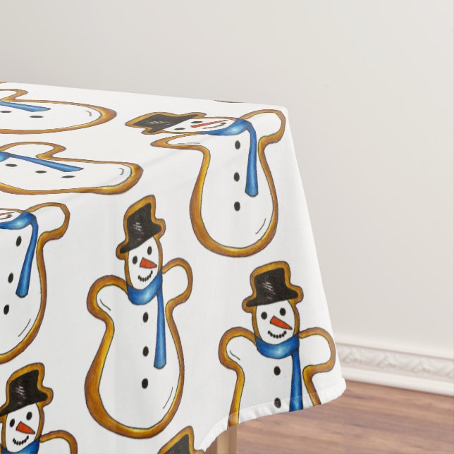 Nappe Snowman Snow Man Winter Sugar Cookie Noël (In Situ)