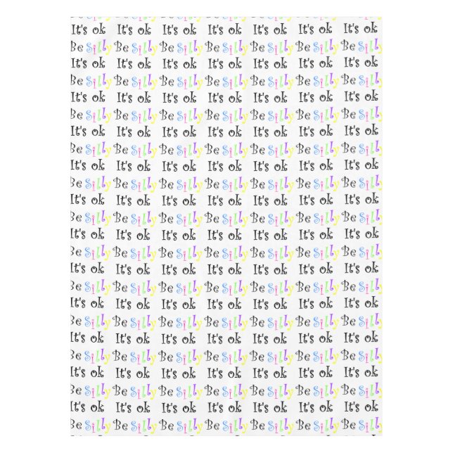 Nappe Sois bête, c'est bon ! (Devant)